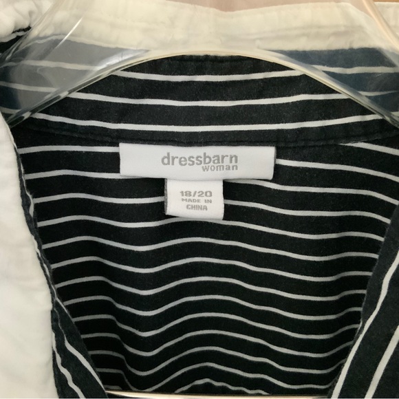 TAILORED BUTTON DOWN BLOUSE. - Picture 5 of 11